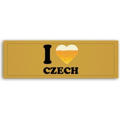 Fotoobraz 150x55 cm panorama I love czech beer