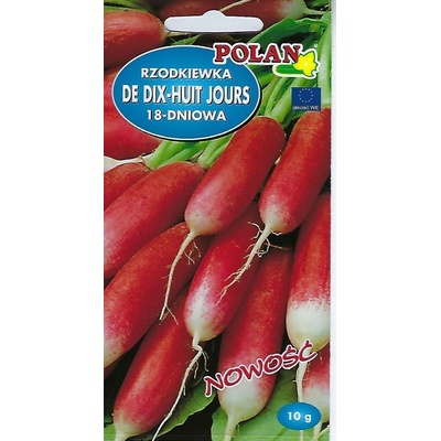 Reďkovky a reďkovky De Dix-Huit Jours semená 10 g