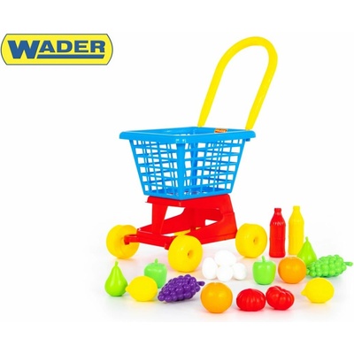 Wader Nákupný vozík a súprava potravín 36 cm