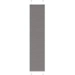 vidaXL Плисирана щора Антрацит 45x200 cm Ширина на плата 44, 4 cm (4015098)
