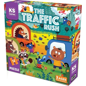KS Games Пъзел KS Games от 12 части - Натоварен трафик (PRS32702)