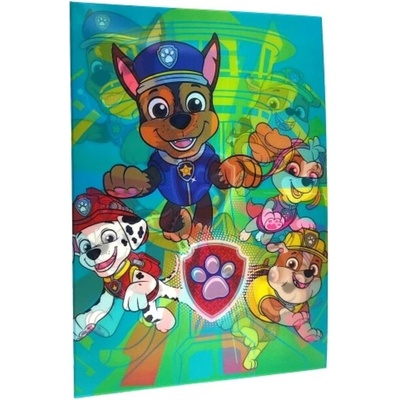 Blahoželanie A4 s obálkou Varianta: Paw Patrol