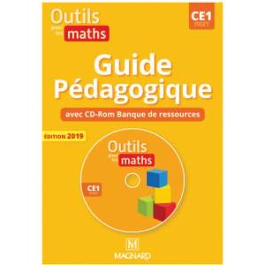 Outils pour les Maths CE1 - Banque de ressources du manuel sur CD-Rom avec guide pédagogique papier (ISBN: 9782210505278)