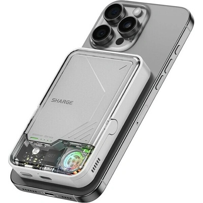 Sharge IceMag 2 Qi2 s aktívnym chladením sivá