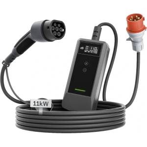 dé DEPOW Преносимо зарядно за EV 11kW Mode 2 Type 2 кабел 15m (DEM2D11B15A_DL)