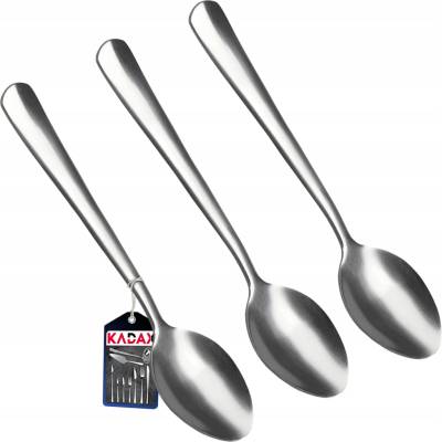 Lžička na čaj lesklá Kadax Ocelová 3 ks