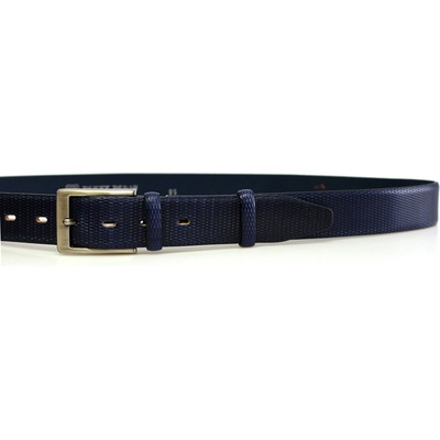Penny Belts pánský kožený opasek 35-050-4-K56 modrý