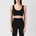 Miso Crop Top Womens - Black