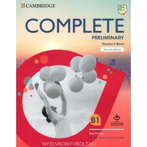 Complete Preliminary Teacher's Book with Downloadable Resource Pack (ISBN: 9781108399586)
