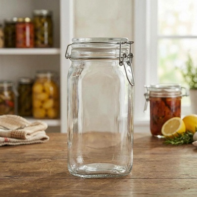 Bormioli Rocco zavařovací sklenice Fido obloučkový uzávěr 1500ml