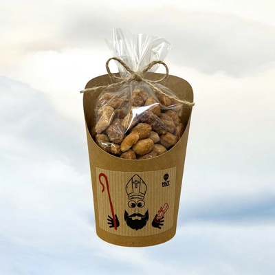 Nutworld Mix ořechů v medu a soli v celofánku a kelímku MIKULÁŠ 180 g