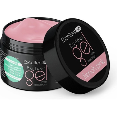 Excellent Pro builder gel With Thixotropy French pink 50g