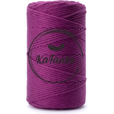 Macrame příze KaFanta PREMIUM 5mm/100m - grape