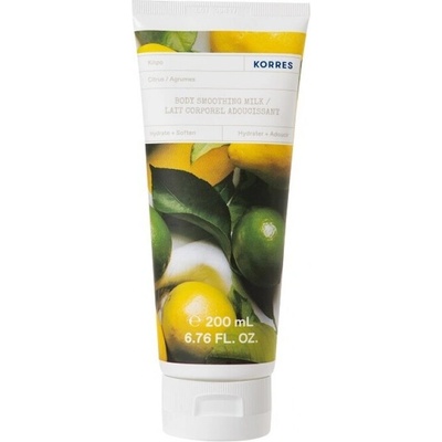 KORRES Ароматно и хидратиращо мляко за тяло Цитрус, Korres Citrus Body Milk 200ml