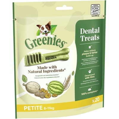 Greenies žuvadlo starostlivosť o zuby Petite 3 x 340 g