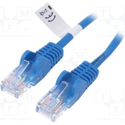 Digitus DK-1511-050/B Patch U/UTP Kat. 5e RJ45 vidlice z obou stran lanko Cu