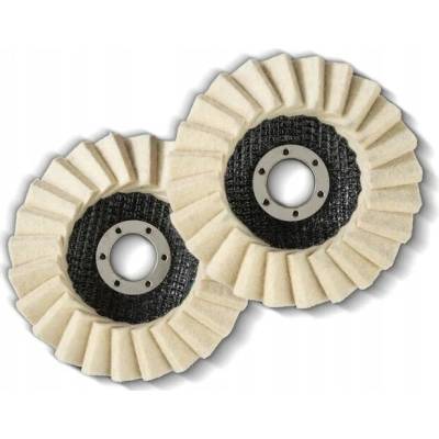 PARKSIDE Plstený leštiaci kotúč Ø125mm pre uhlovú brúsku, 2ks
