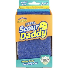 Scrub Daddy Scour Daddy Steel čisticí polštářek 2 ks