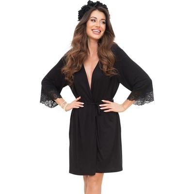 Italian Fashion župan Inspiracja r.3/4 černá
