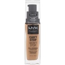 NYX Professional Makeup Can't Stop Won't Stop 24 hour Foundation Vysoce krycí make-up 12 Classic Tan 30 ml