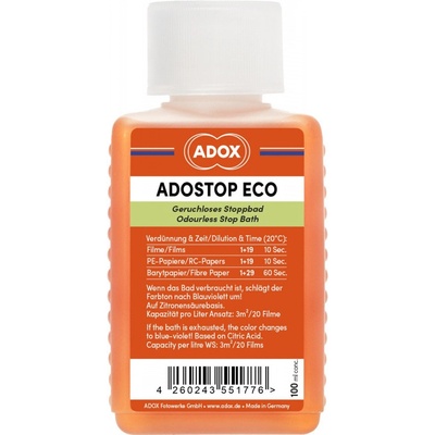 Adox ADOSTOP ECO prerušovač 100 ml