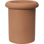 ferm LIVING Саксия с подложка Rollo 36 см теракота (1104270646)