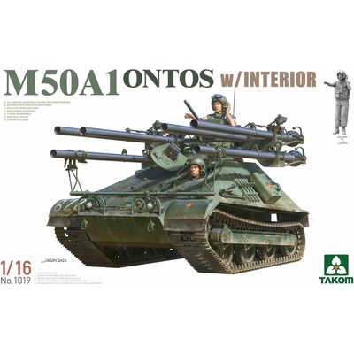 Takom M50A1 ONTOS with Interior 1:48