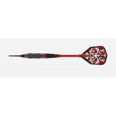 Sada soft šipek Harrows Pirate 16g K červené, brass