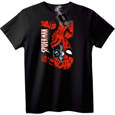 NOONEBRAND Тениска Spider-Man с Камера - S, White