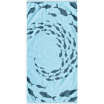 Restilo Синя плажна кърпа 90x180 cm Shoal - DecoKing (120040980)