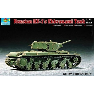 Trumpeter KV-1S Ehkranami 1:72