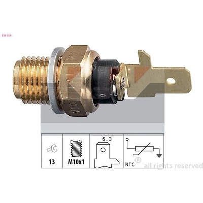 Snímač teploty oleja KW Made in Italy - OE Equivalent 530 154