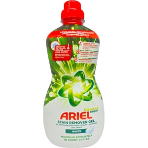 Ariel течен препарат против петна, 950мл, Бяло пране