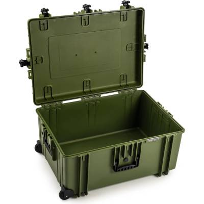 B&W International multi-purpose case outdoor 7800 (PP. 1570) bronze green - empty case - waterproof (IP67), dustproof, impact-resistant, extremely robust - PP. 1570. BG