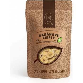 Natu Banán Chipsy Bio 170 g