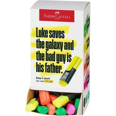 Faber Castell 154200 displej/60 ks neonové barvy mini