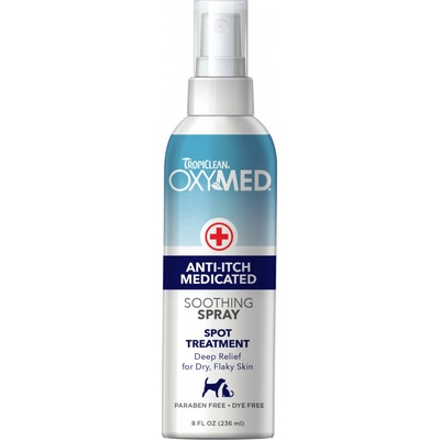Tropiclean OxyMed Anti Itch Spray 220 ml