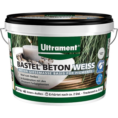 Ultrament Bastel beton Rýchlotuhnúci betón tvarovací 3,5 kg