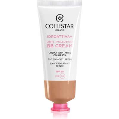 Collistar Face IDROATTIVA+ Tinted Moisturizer тониращ хидратиращ крем SPF 30 цвят 3 Dark 50ml