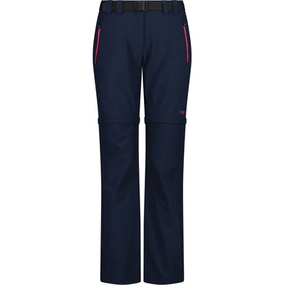 CMP Дамски панталон със свалящи крачоли CMP Women's Zip Off Pant Zip-off trousers - B. Blue / Magenta - размер 44 (EU) (110-1293-0816)