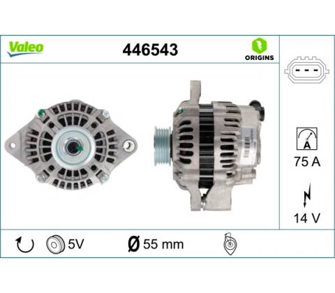 Alternátor VALEO 446543