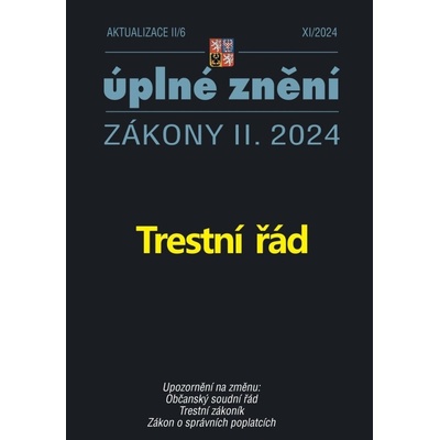Aktualizace II/6 2024 Trestní řád