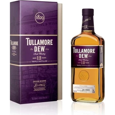 Tullamore Dew 12y 40% 0,7 l (holá láhev)