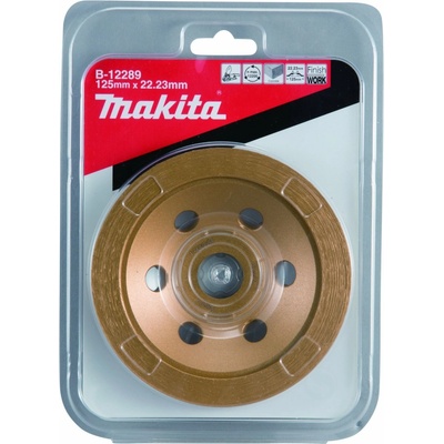 MAKITA kotouč brusný diamantový na jemné broušení 125x22.23 mm B-12289