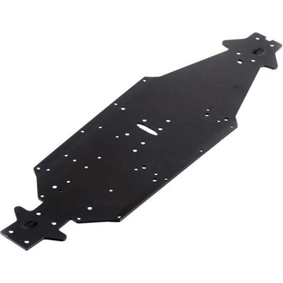 Arrma шаси алуминий LWB сребърна/синя: Kraton