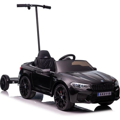 Lean Cars elektrické autíčko BMW M5 s platformou pro rodiče černá – Sleviste.cz