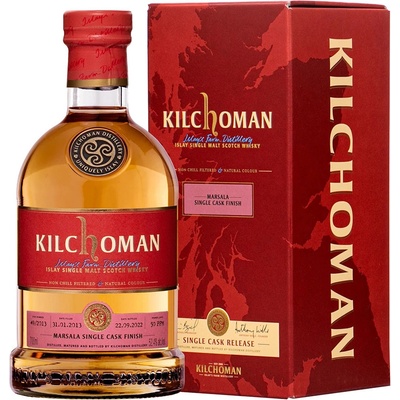 Kilchoman Marsala Single Cask 52,4% 0,7 l (kartón)
