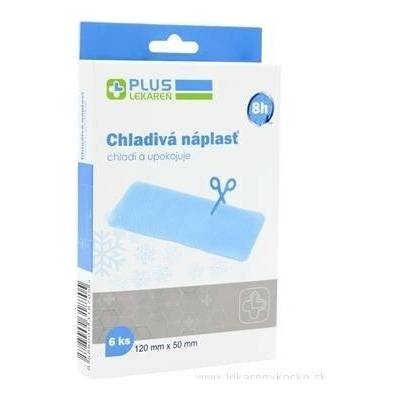Zhejiang Hongyu Medical Commodity Co., Ltd. PLUS LÉKÁRNA Chladivá náplast 120x50 mm, hydrogelová 6 ks