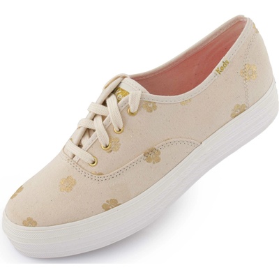 Keds Wms Triple Kick Hibiscus Natural