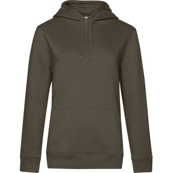 B&C Collection B&c queen hooded_° / Дамски суичър с качулка - каки xs (01w02q55500)
